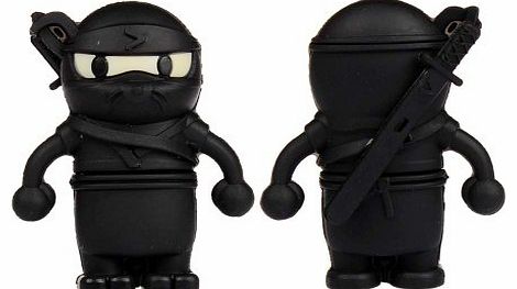 YooUSB 4GB Novelty Cartoon Cool Ninja USB Flash Key Pen Drive Memory Stick Gift UK [PC]